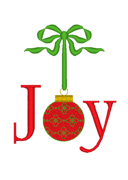 Joy Ornament