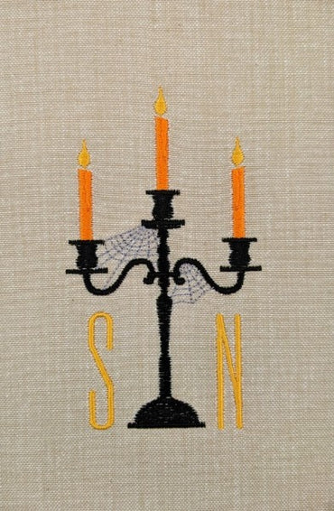 Halloween Candelabra