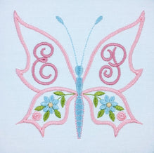 Butterfly Monogram Frame